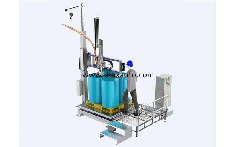 IBC桶灌裝機 4個200L桶灌裝機