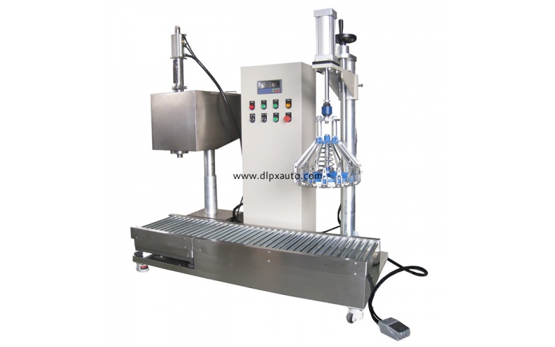 20L儲槽式梅花壓蓋灌裝機