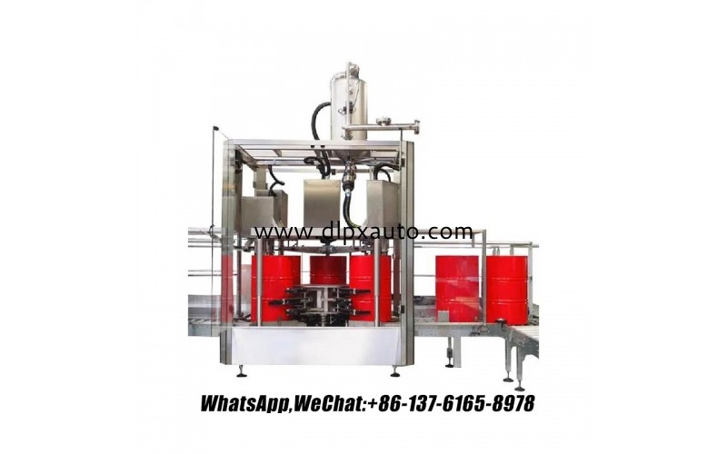 200L全自動桶式灌裝機高速精密灌裝