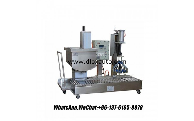 杰瑞罐防爆溶劑灌裝機(jī)，全自動(dòng)灌裝機(jī) - 更快的自動(dòng)稱重設(shè)備