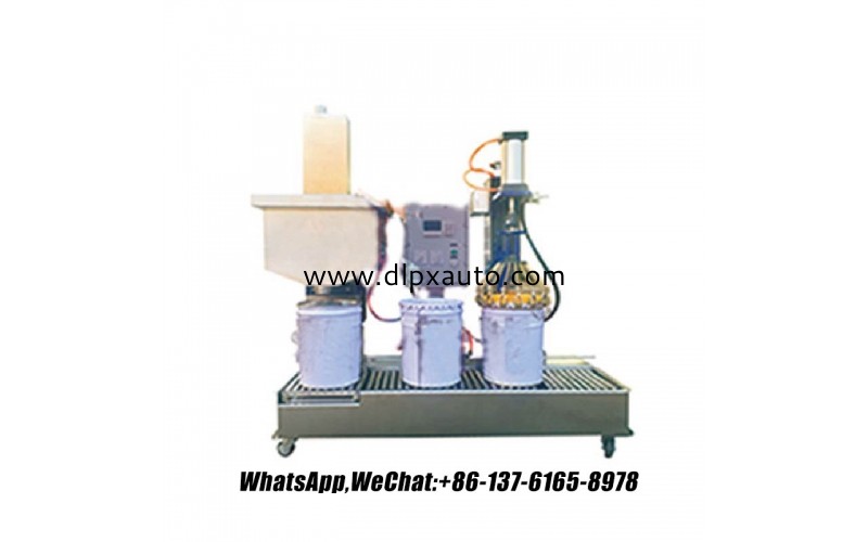 高效灌裝機(jī) 5 加侖桶顏料灌裝設(shè)備